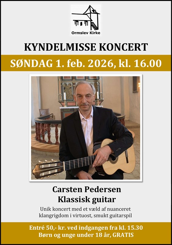 Ormslev Kirke: Kyndelmissekoncert 1. februar