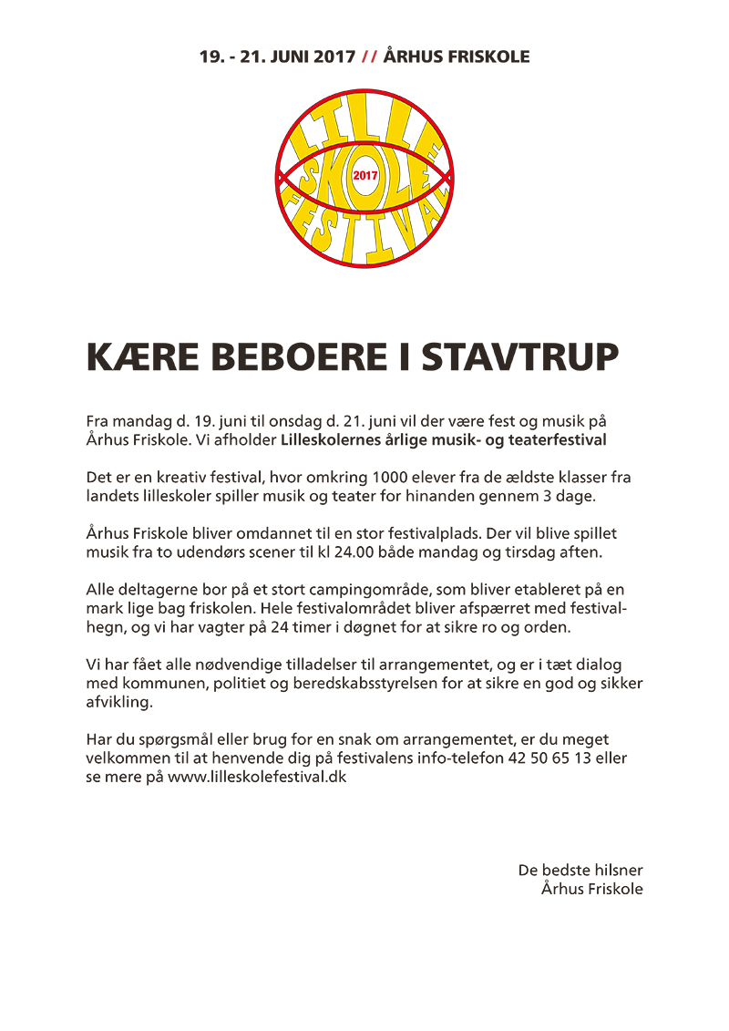 Århus Friskole holder Lilleskolefestival