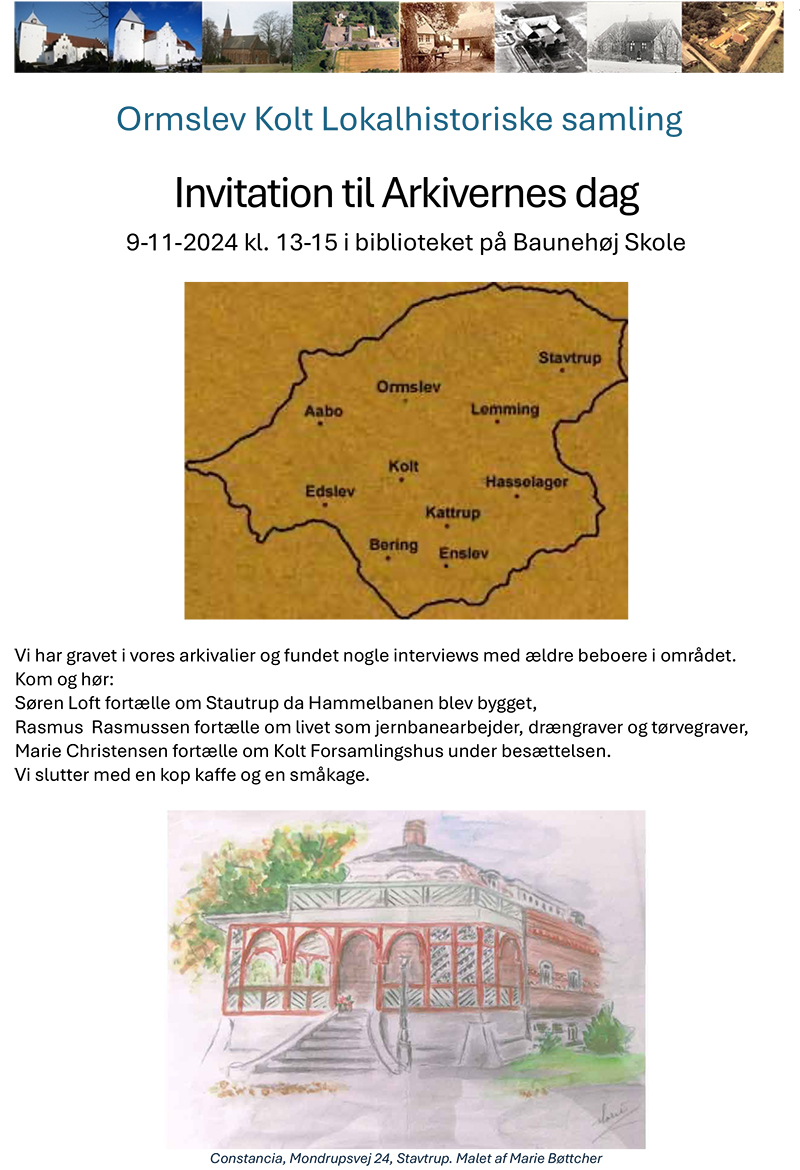 Invitation til Arkivernes dag