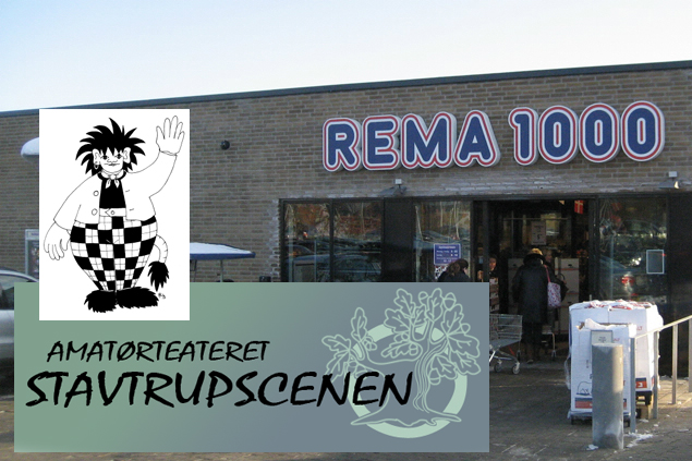 Børneteater på REMA1000s parkeringsplads søndag den 2. juni kl. 11