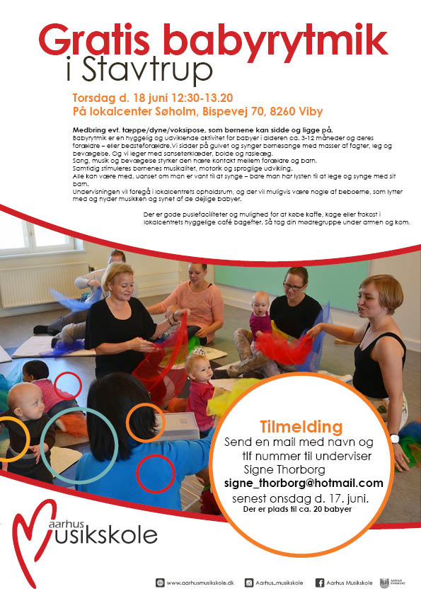 Aarhus Musikskole: Gratisk babyrytmik