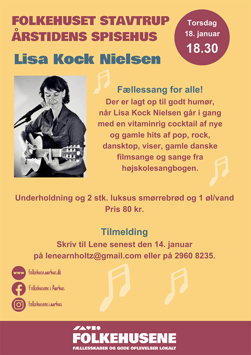 Fællessang 18. januar 2024