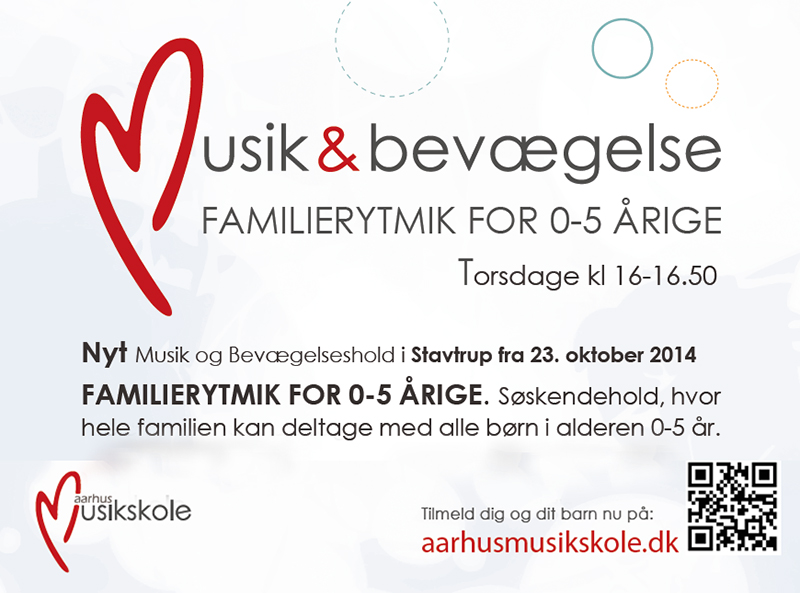 Århus Musikskole: Familierytmik for 0-5-årige
