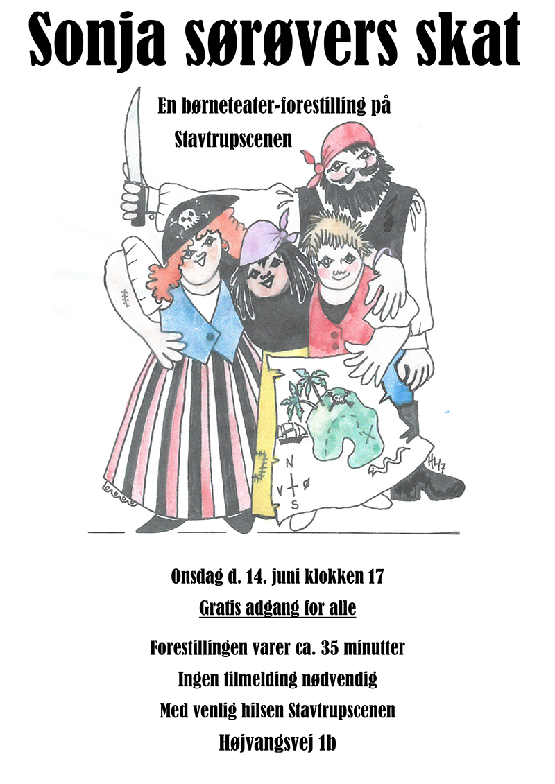Stavtrupscenen: Sonja Sørøvers Skat – 14. juni GRATIS ADGANG