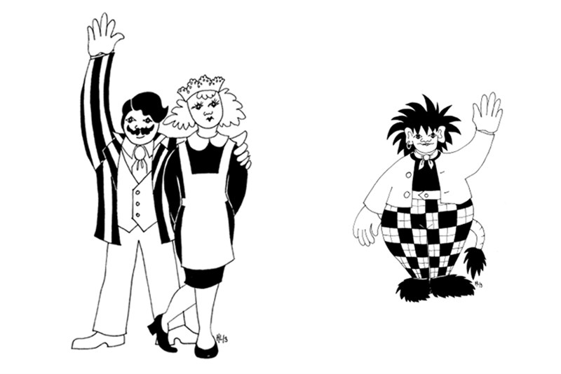 Stavtrupscenen præsenterer