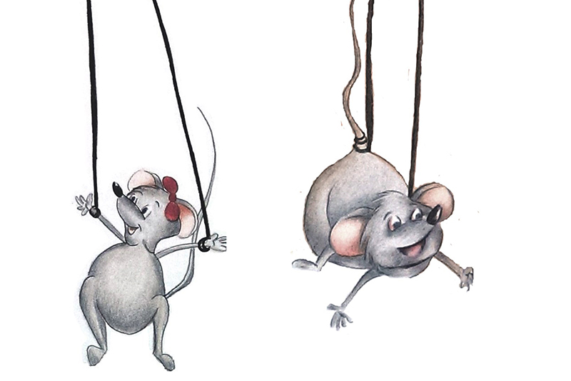 Stavtrupscenen præsenterer: “Når katten er ude”