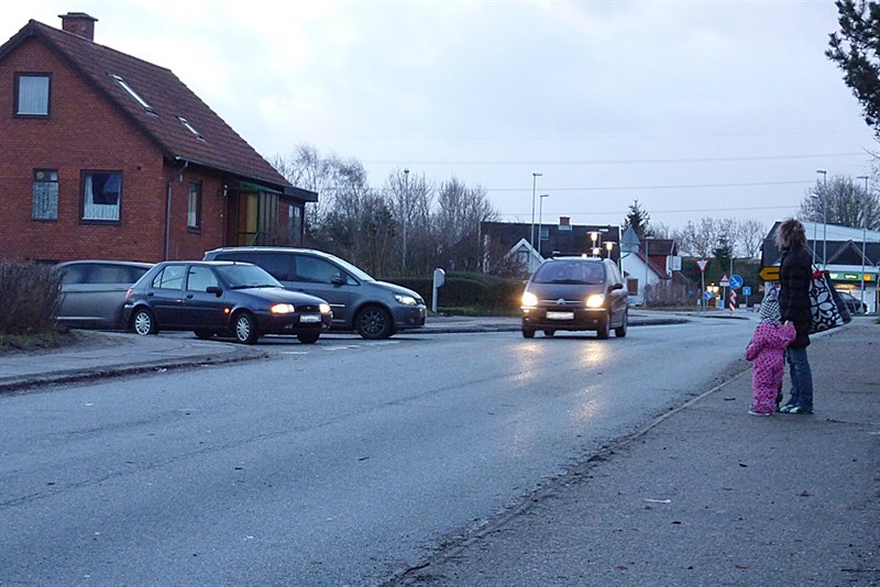 Trafiksituationen omkring skolen